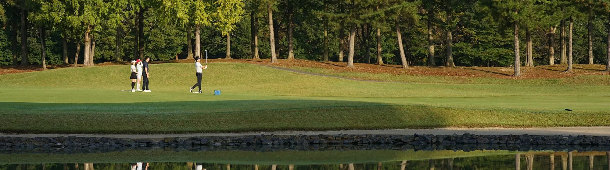 コースラウンドで100切り！
