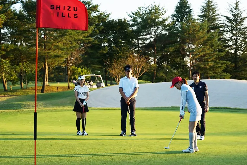 コースラウンドで100切り！